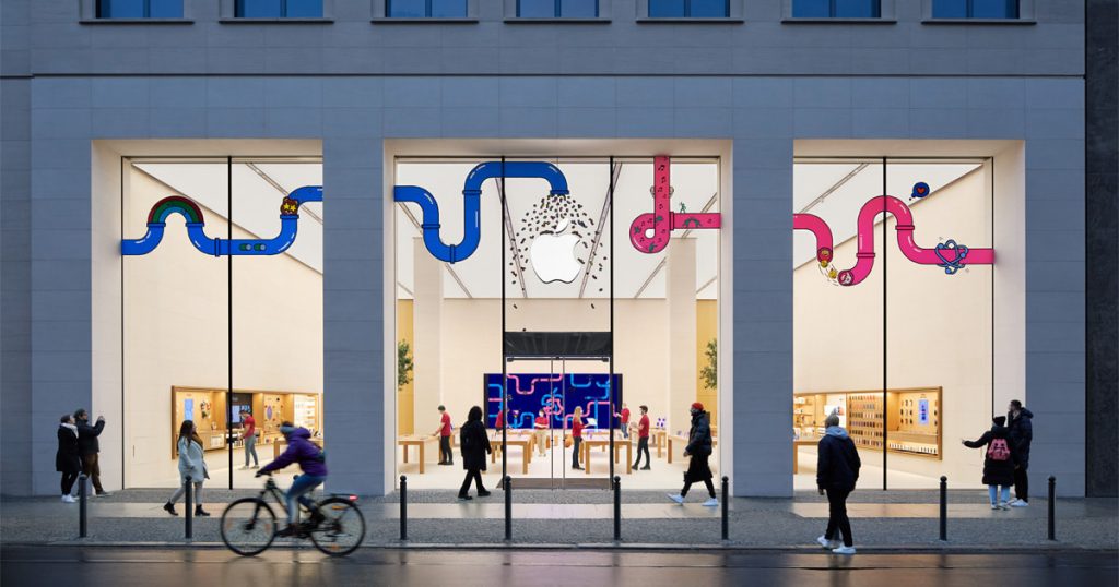 Apple Rosenthaler Straße öffnet am Donnerstag, 2. Dezember in Berlin