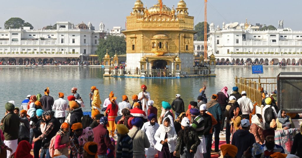 Indien: Mann im goldenen Sikh-Tempel zu Tode geprügelt |  Nachrichten