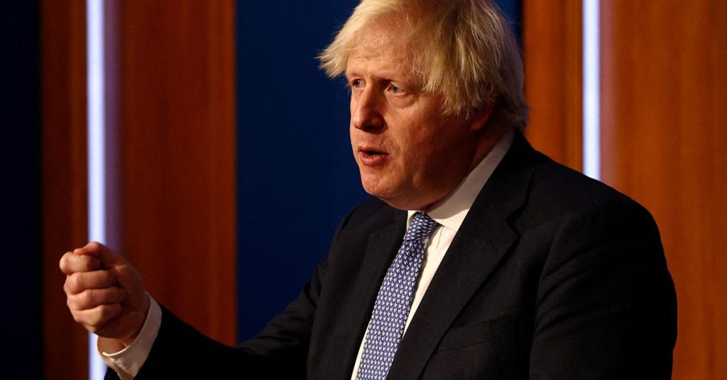 Unterstützung für den britischen Premierminister Johnson und seine sinkende Partei inmitten von Skandalen – Umfrage