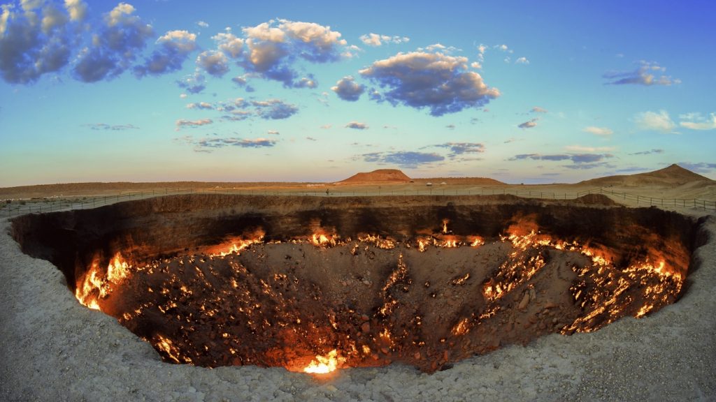 Turkmenistan-Führer will Feuer am "Tore der Hölle" löschen: NPR
