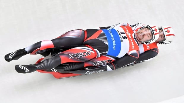 Canadian Walker, Snith 8. Platz bei den Olympischen Spielen im Herren-Rennrodeln in St. Moritz