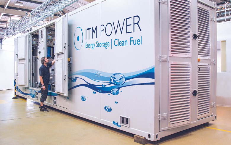 ITM Power erhält Zuschuss für Wasserstoffforschungsprojekt in Deutschland