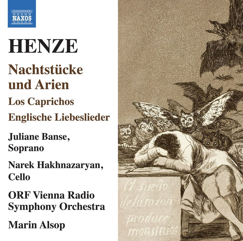 Hans Werner Henze: Nachtstücke und Arien (Naxos)