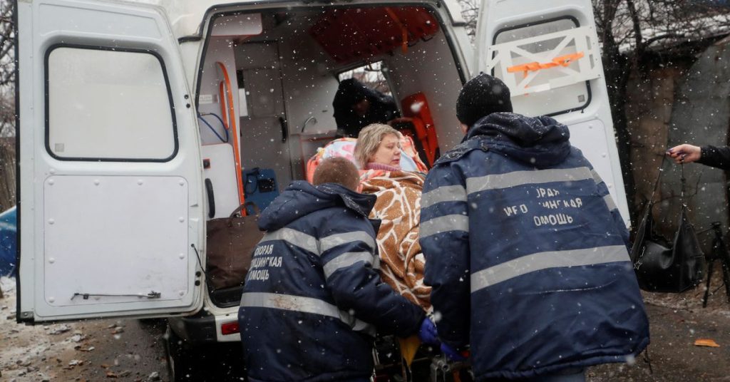 Angriffe auf ukrainische Krankenhäuser und Krankenwagen nehmen rapide zu, warnt die WHO