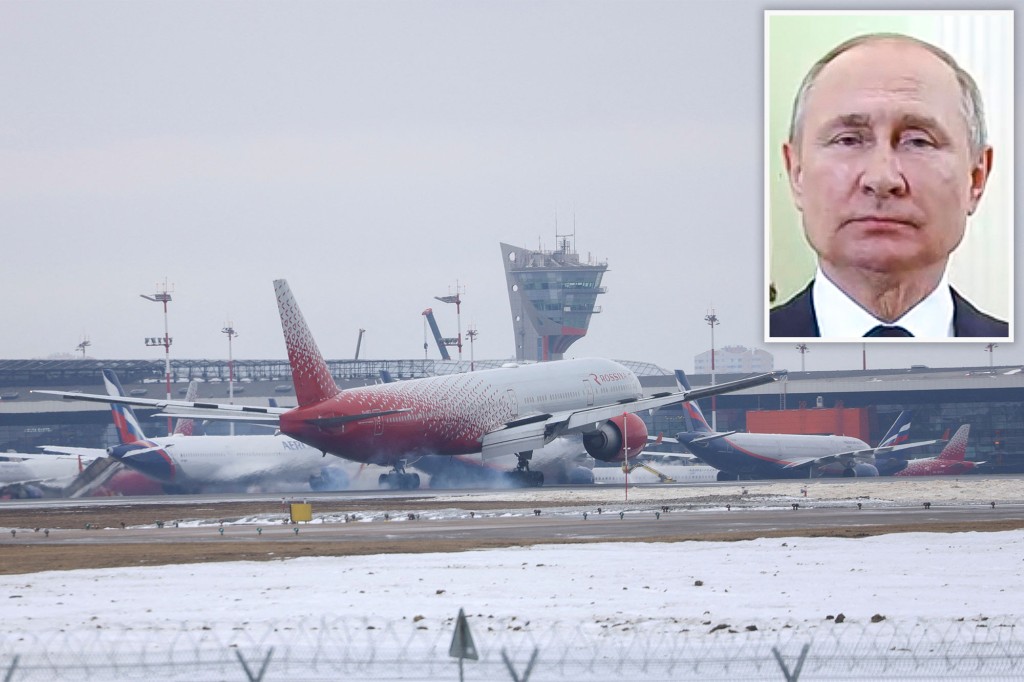 Putin unterzeichnet Gesetz, das Russland erlaubt, ausländische Flugzeuge im Land zu behalten