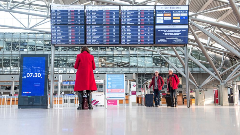 Sicherheitsstreik an deutschen Flughäfen führt zu Annullierungen