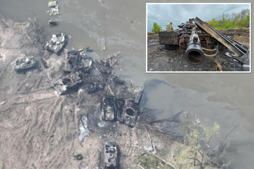 Russische Panzer im Hinterhalt zerstört, Ukraine bejubelt entscheidenden Sieg