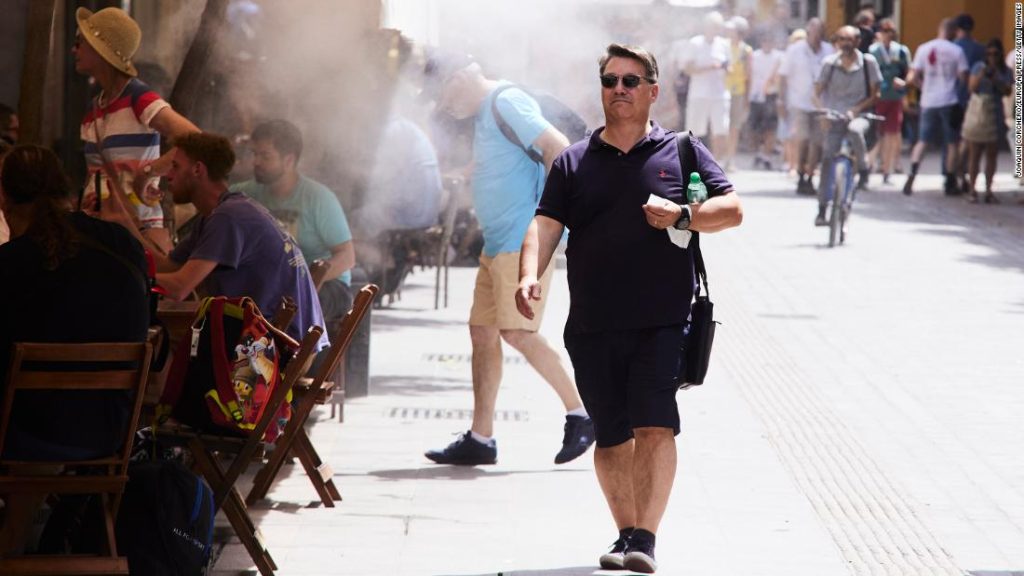 Hitzewelle in Spanien: Das Land erlebt eine Hitze von 40 ° C