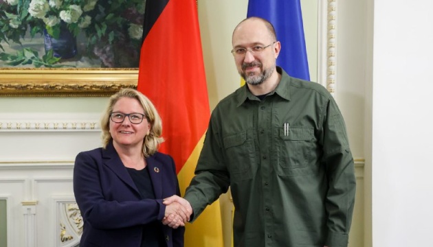 Premierminister Shmyhal trifft sich mit dem deutschen Wirtschaftsentwicklungsminister