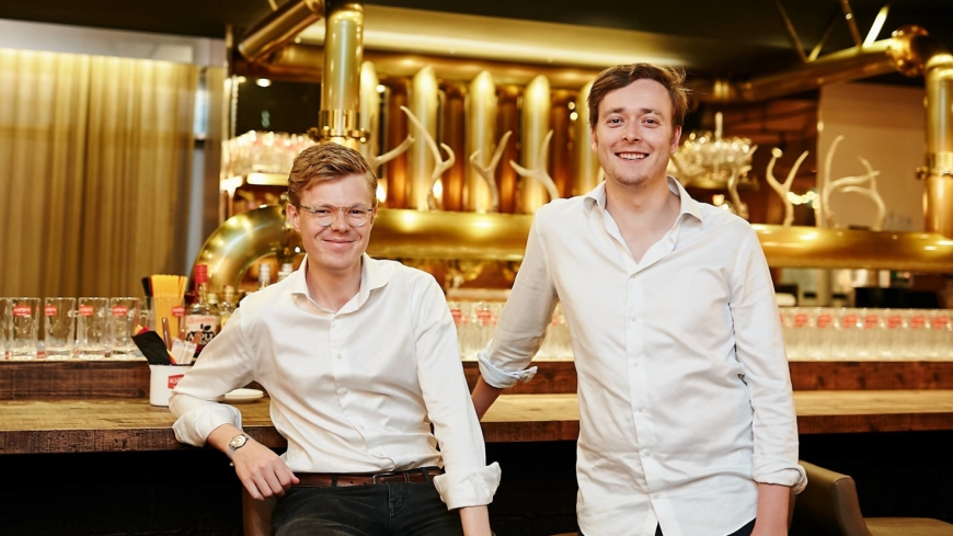 Mitbegründer des deutschen Restaurants Schmatz bieten Take-Away für Startups an