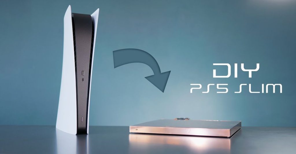 Dank eines YouTubers gibt es jetzt die weltweit erste "Slim" PlayStation 5