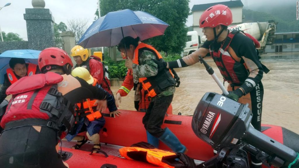 Der schwerste Regen seit 60 Jahren trifft Südchina