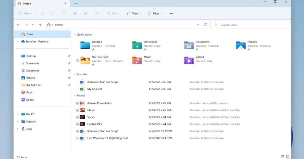 Die neuen Datei-Explorer-Registerkarten von Windows 11 stehen kurz vor der Veröffentlichung