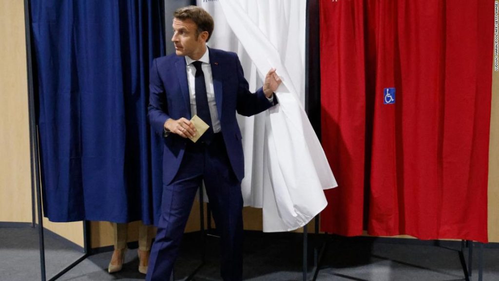 Macrons Zentristen verdrängen im ersten Wahlgang in Frankreich die Linke