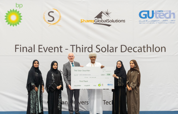 Shams Global Solutions in partnership with bp Oman, concluded the third Solar Decathlon competition