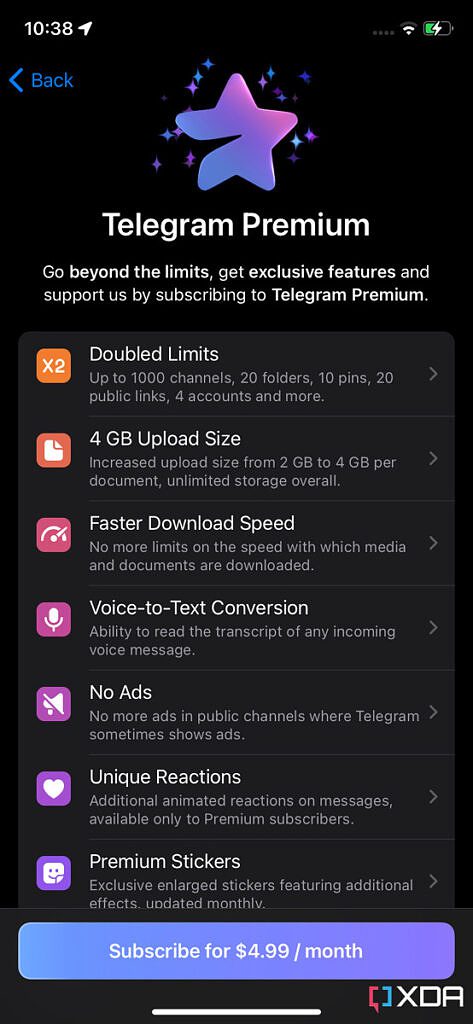 Premium-Telegramm