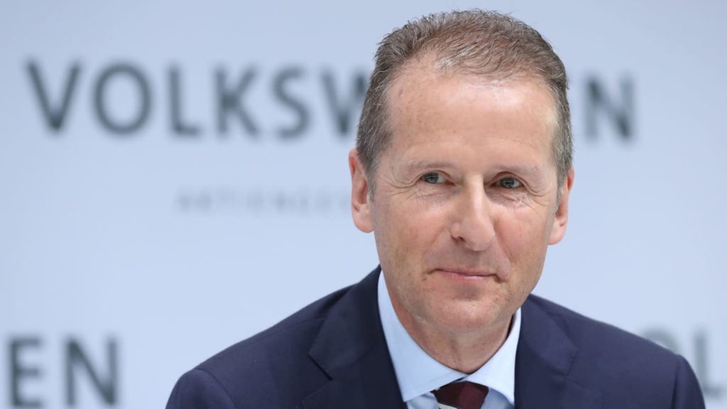 Volkswagen-Chef Diess tritt zurück;  Porsche-Chef Blume wird den deutschen Autoriesen führen