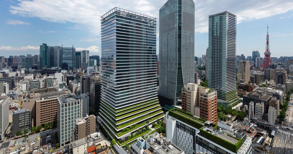 ingenhoven architects realisieren „vertikale gartenstadt“ in tokio