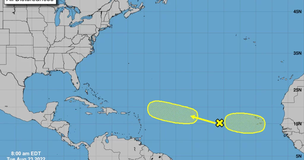 Das Hurrikanzentrum verfolgt 2 potenzielle Systeme im Atlantik – Orlando Sentinel