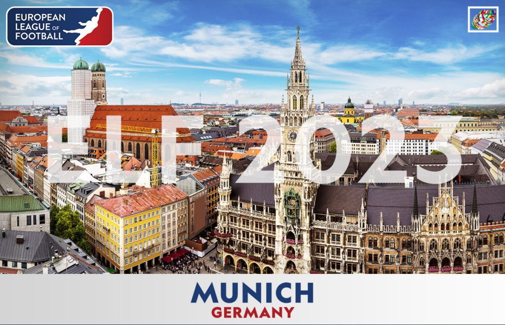München, Deutschland, wird die neueste Stadt, die der European Football League beitritt
