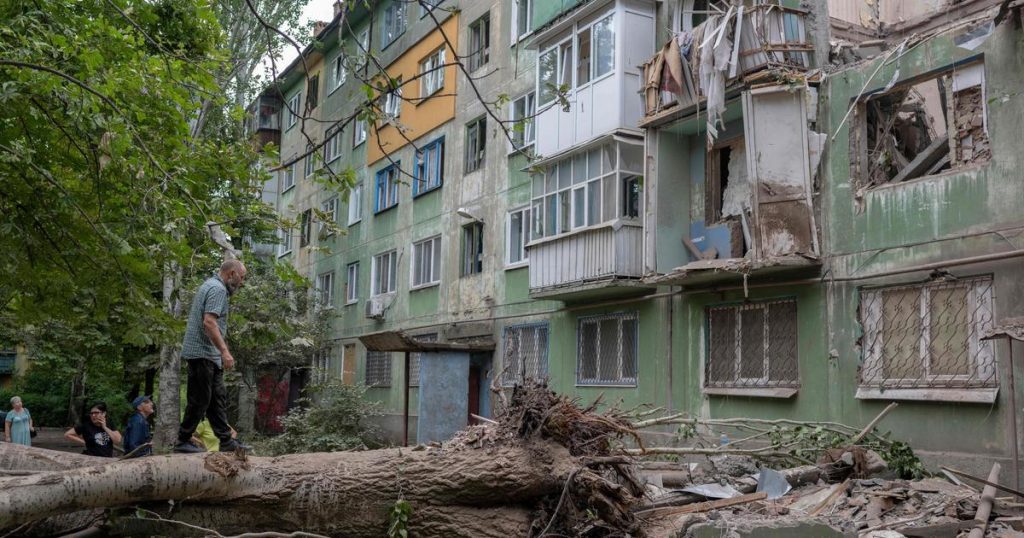 Russland startet einen neuen Angriff auf zwei Städte in der ukrainischen Region Donezk