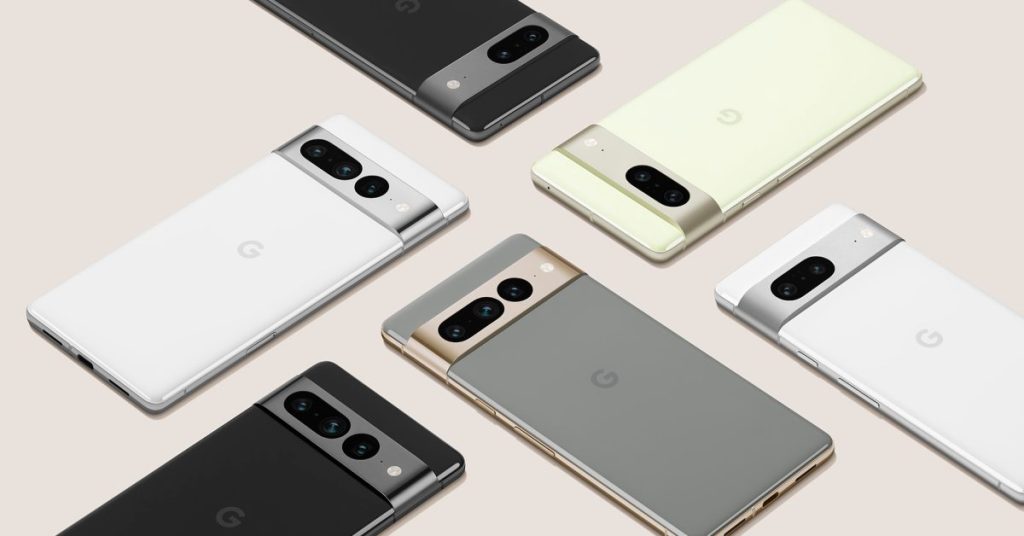 Google teilt den vollen Farbumfang von Pixel 7 und 7 Pro
