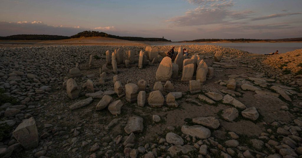Mit der Dürre taucht das „spanische Stonehenge“ wieder auf