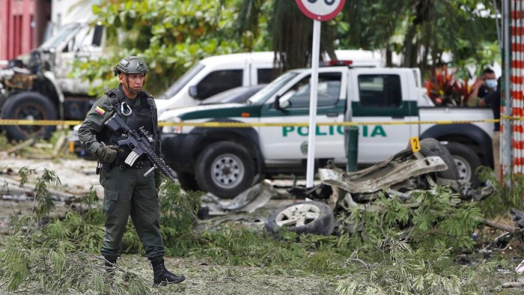Sieben Polizisten bei einem Bombenanschlag in Kolumbien getötet |  Neu