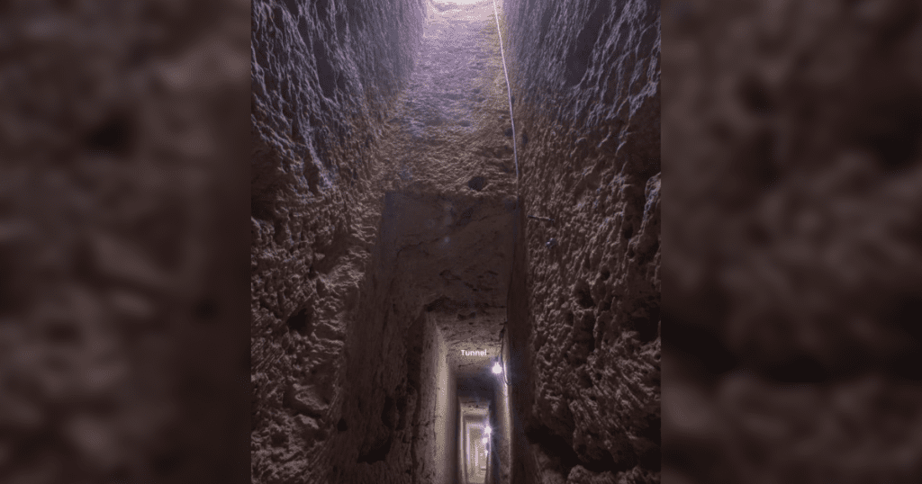 "Geometrisches Wunder": Archäologen entdecken einen riesigen Tunnel unter einem ägyptischen Tempel