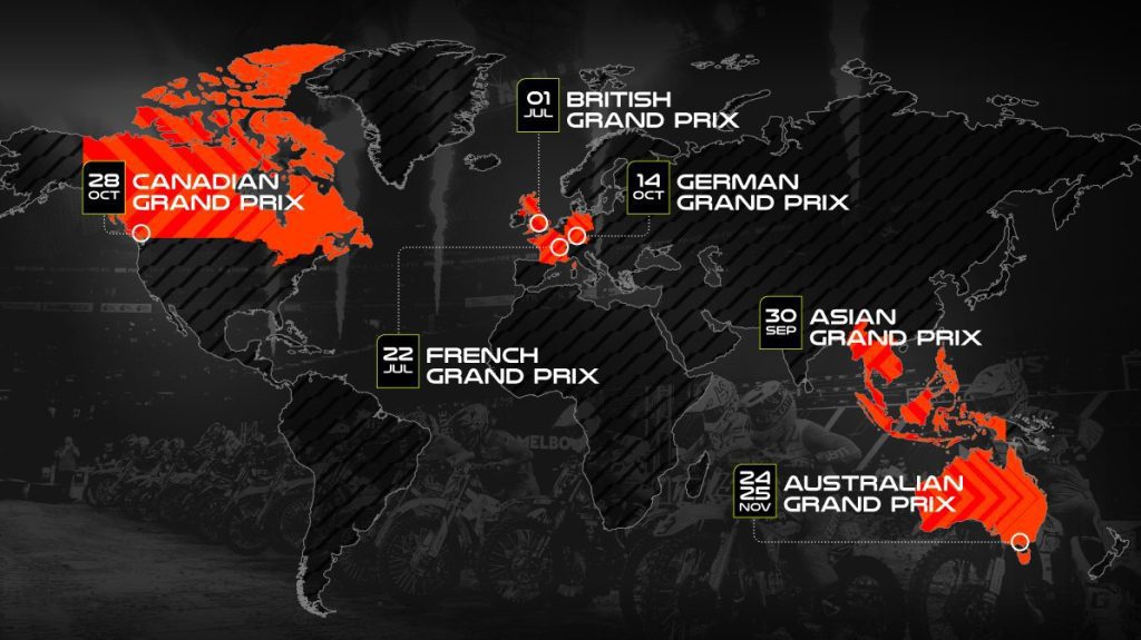 World Supercross 2023 schedule