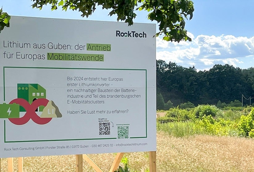 Rock Tech erhält eine Genehmigung für den voraussichtlichen Bau einer deutschen Lithiumfabrik