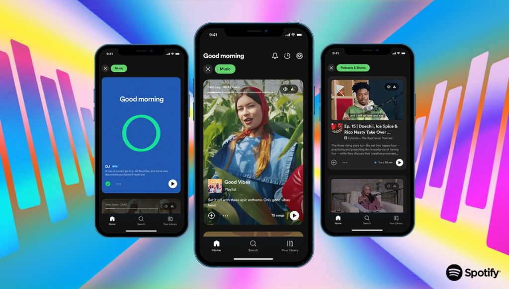Spotify überarbeitet seine App mit Entdeckungsstreams im TikTok-Stil, Smart Shuffle für Wiedergabelisten und mehr