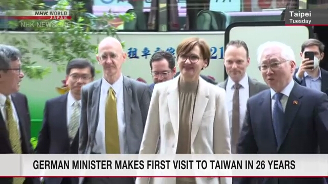 Bundesminister reist zum ersten Mal seit 26 Jahren nach Taiwan